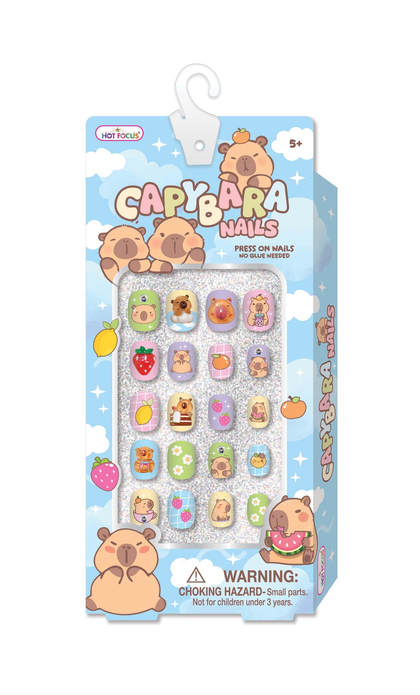 Capybara Nails