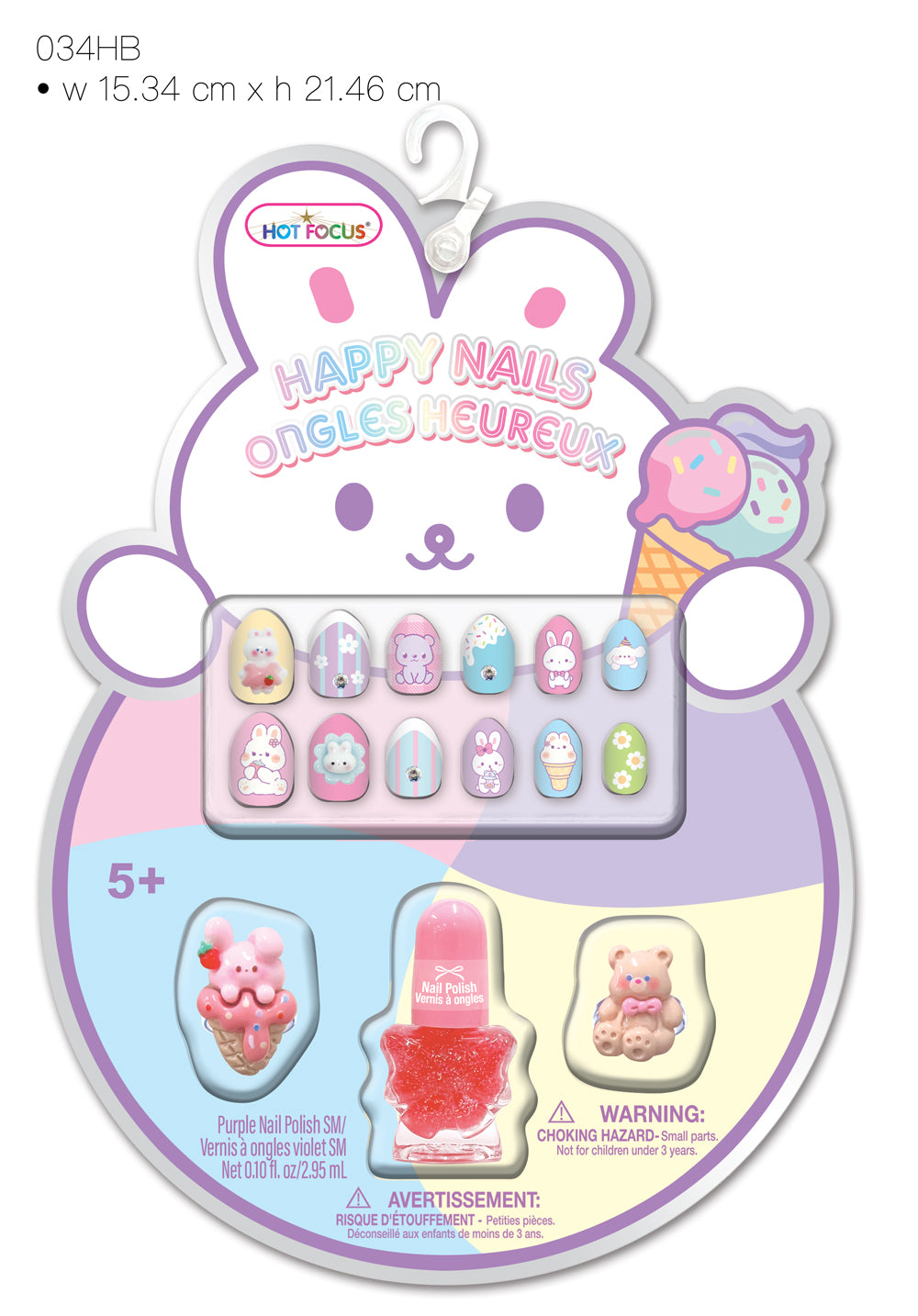 Happy Nails Happy Bunny