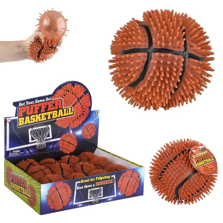 Basketball Puffer Squishy