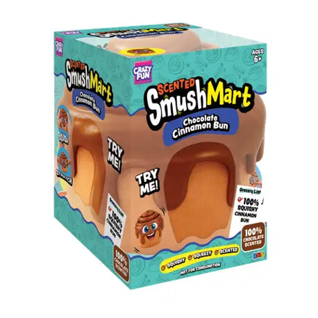 Smushmart Giant Scented Cinnamon Bun Squishy