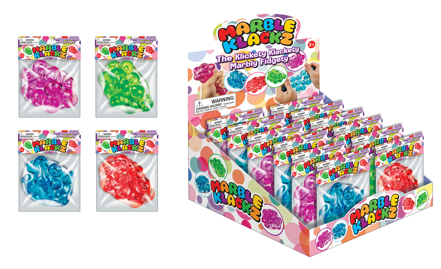Marble Klackz Fidget Ball