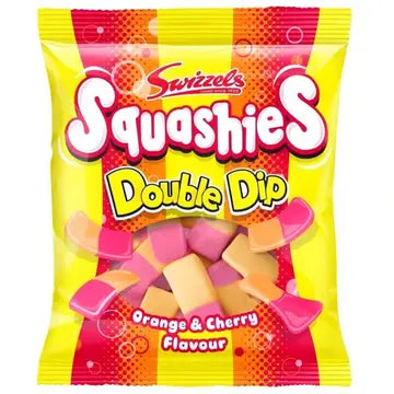 Squashies Double Dip Orange & Cherry