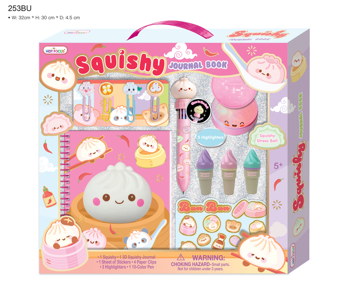 Squishy Journal Bun