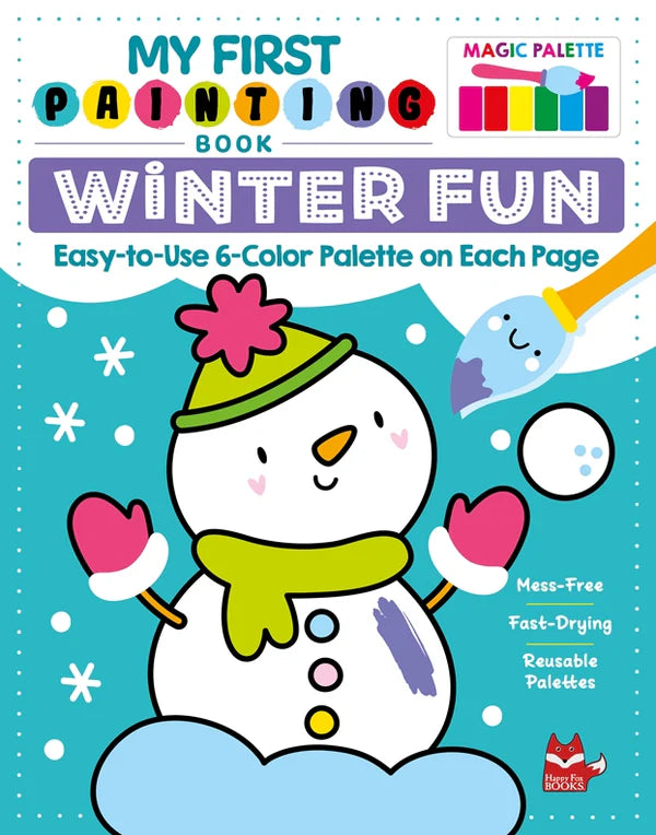 First Painting Book Winter Fun