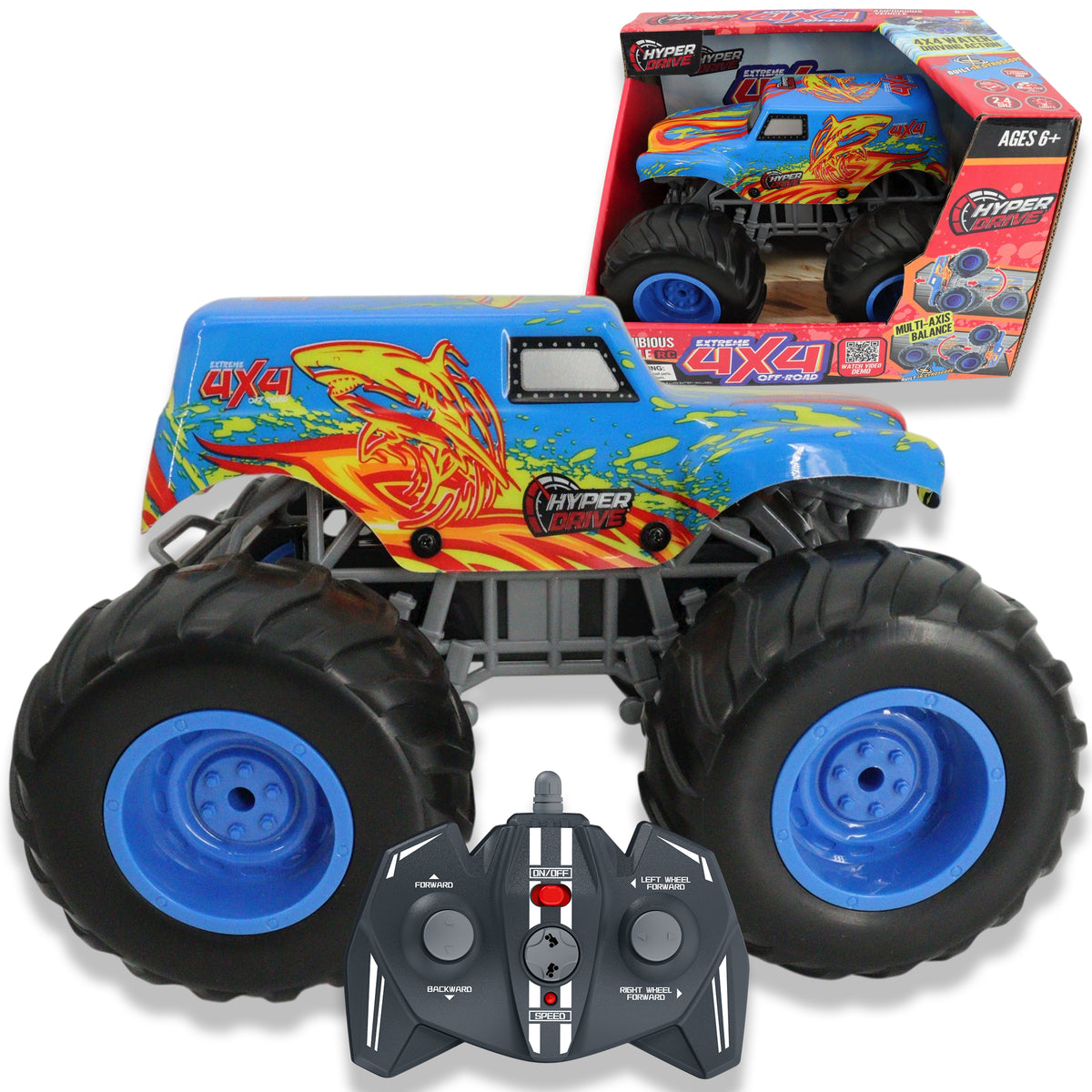 4x4 Amphibious Monster Truck