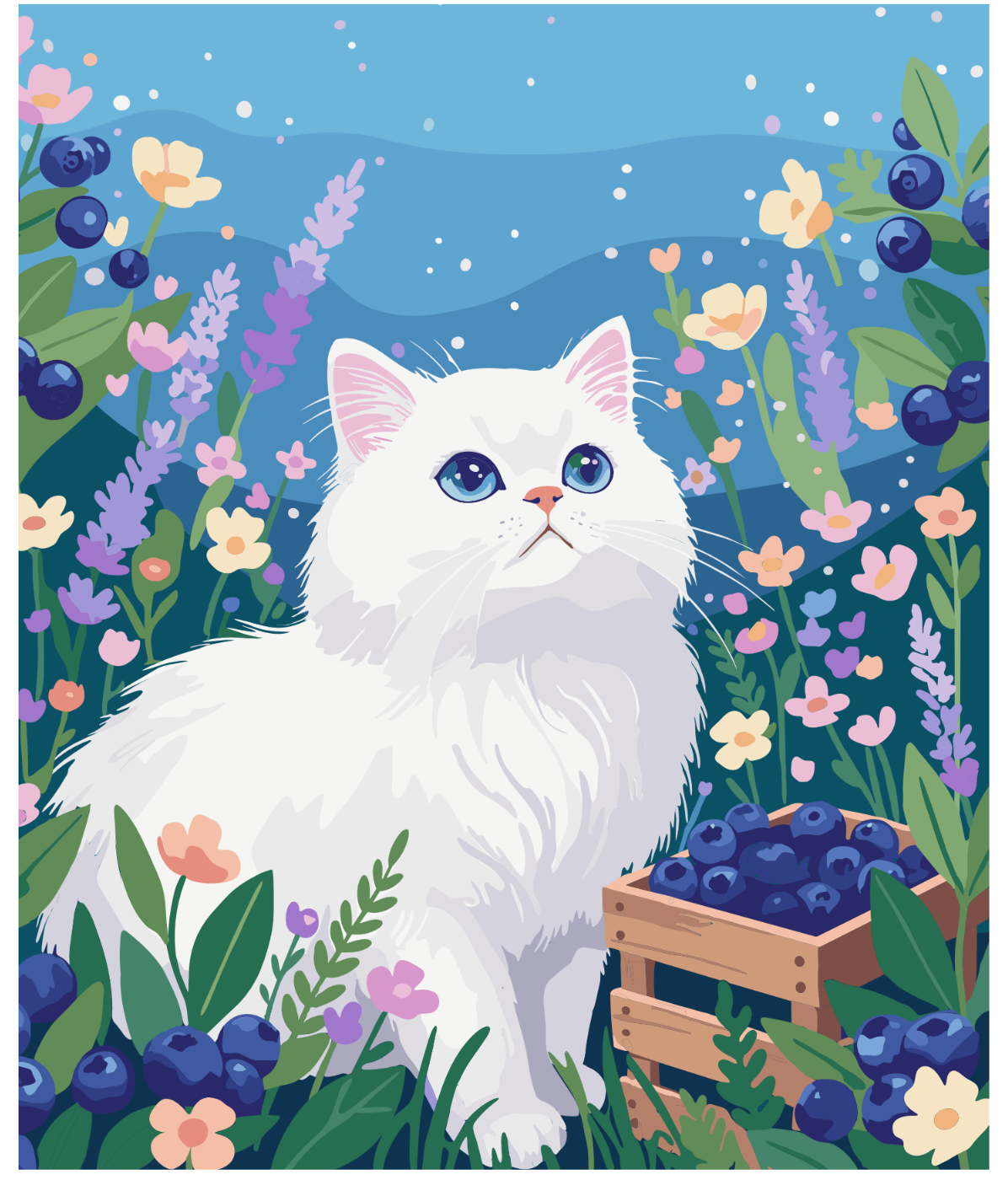 Pixel Pop- Blueberry Guardian