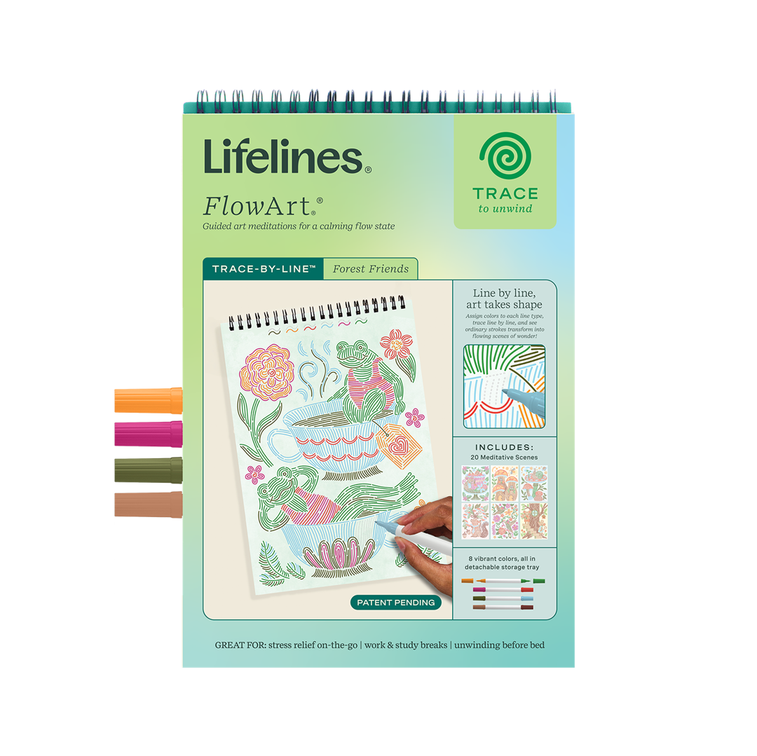 FlowArt Trace by Line, Woodland Whimsy