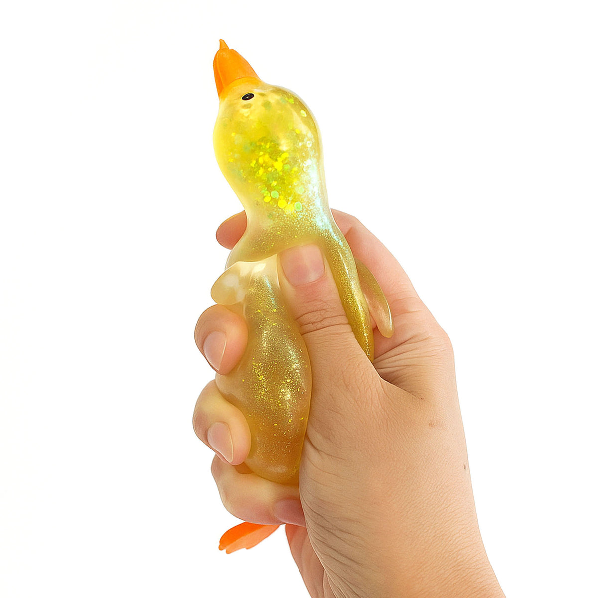 Glitter Stretchy Duck