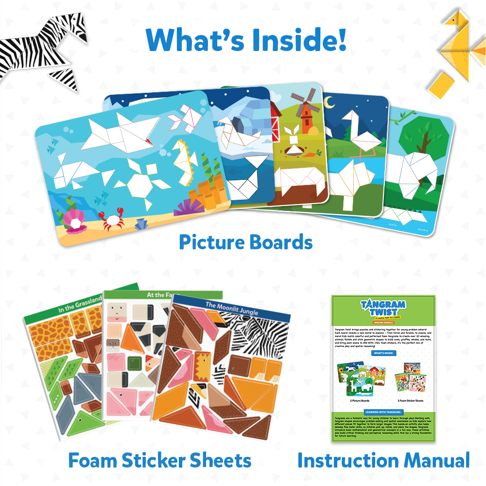 Tangram Twist Animals