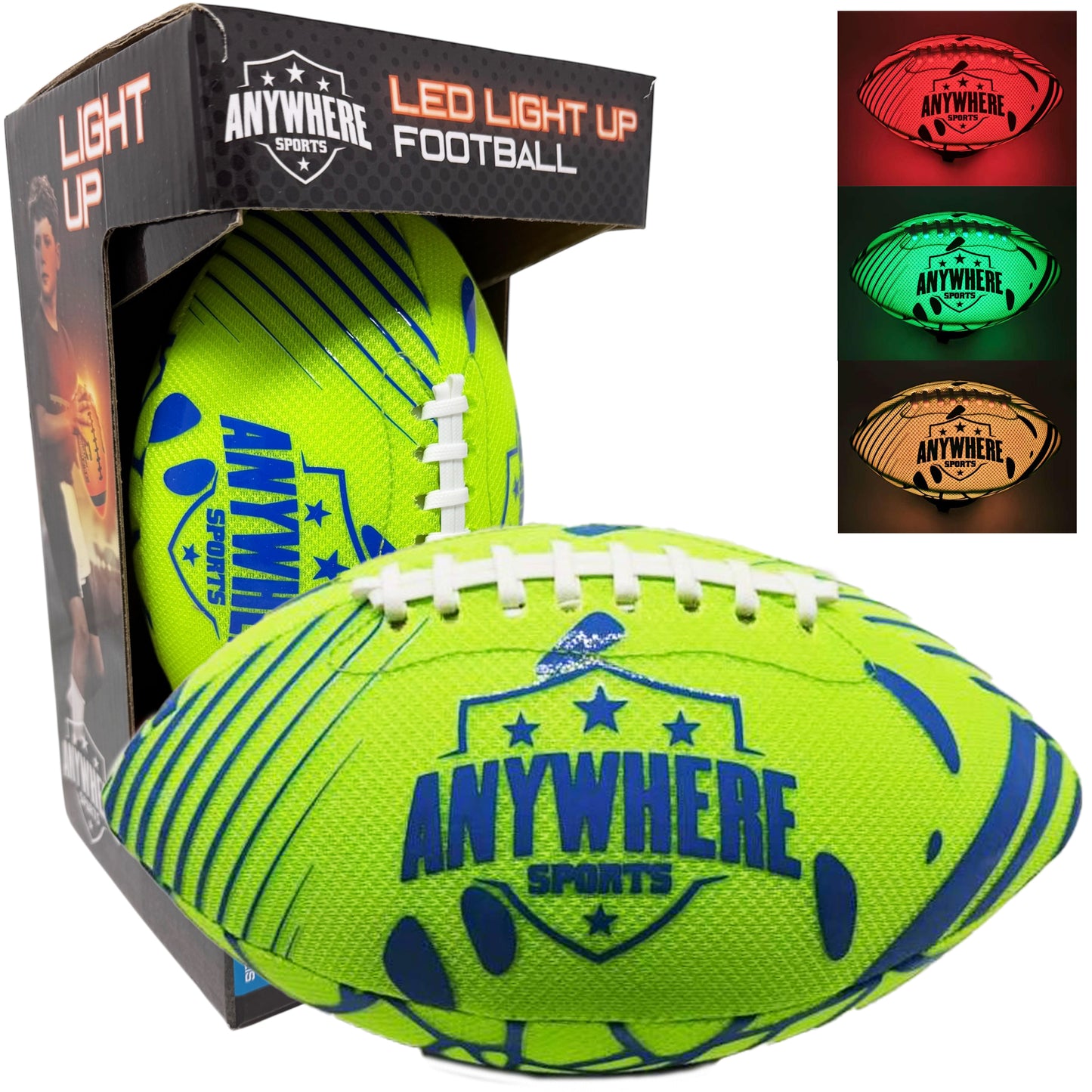 Pro Glow Light Up Soft Football