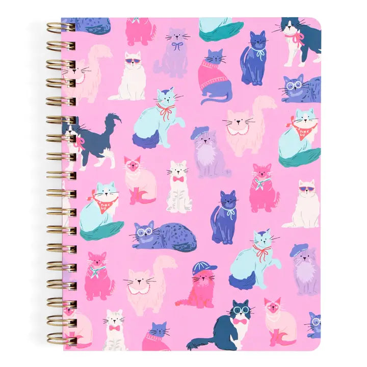 Cool Cats Spiral Notebook