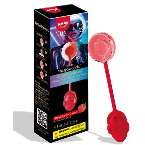 Tasty Sounds Lollipop Strawberry Hip Hop