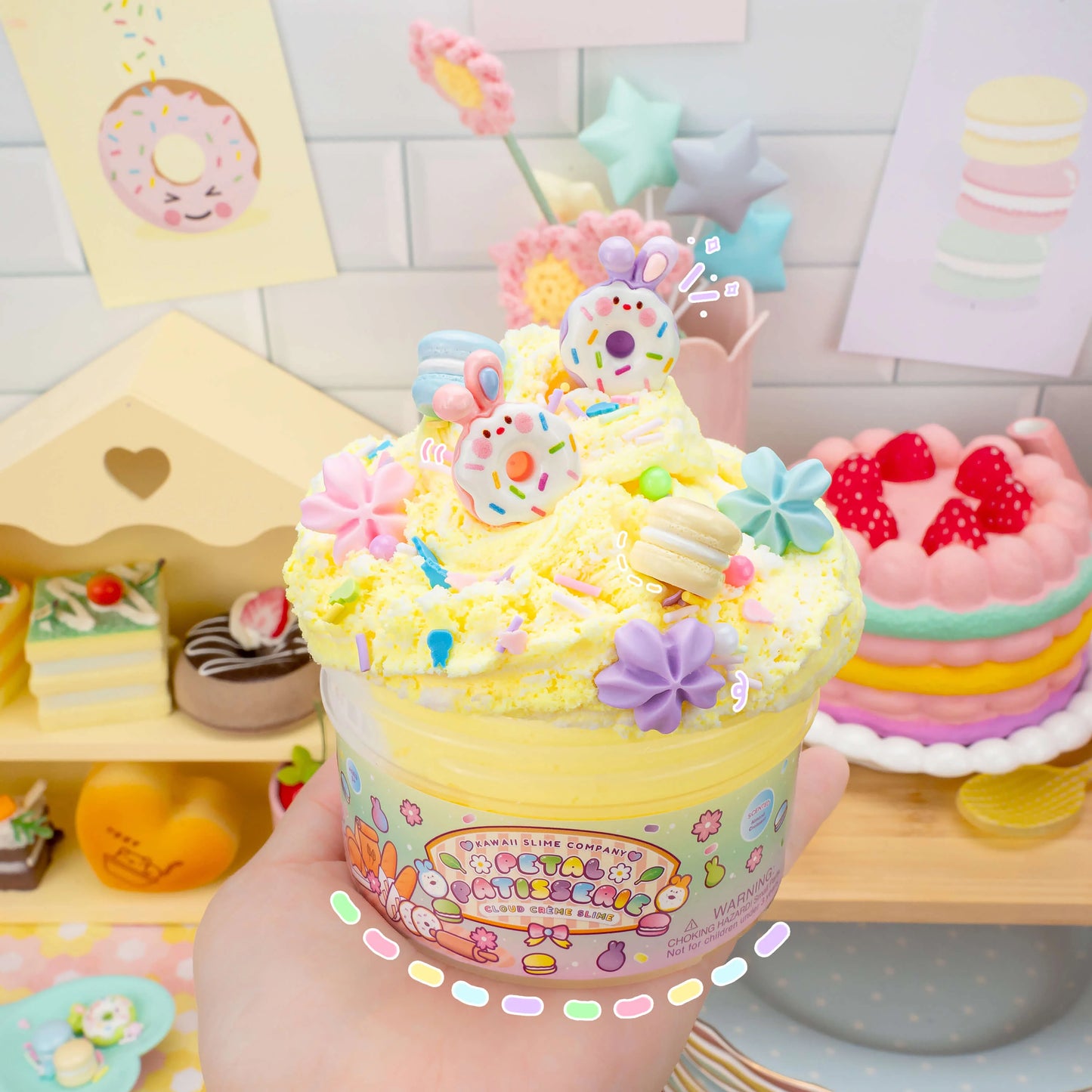 Petal Patisserie Cloud Creme Slime