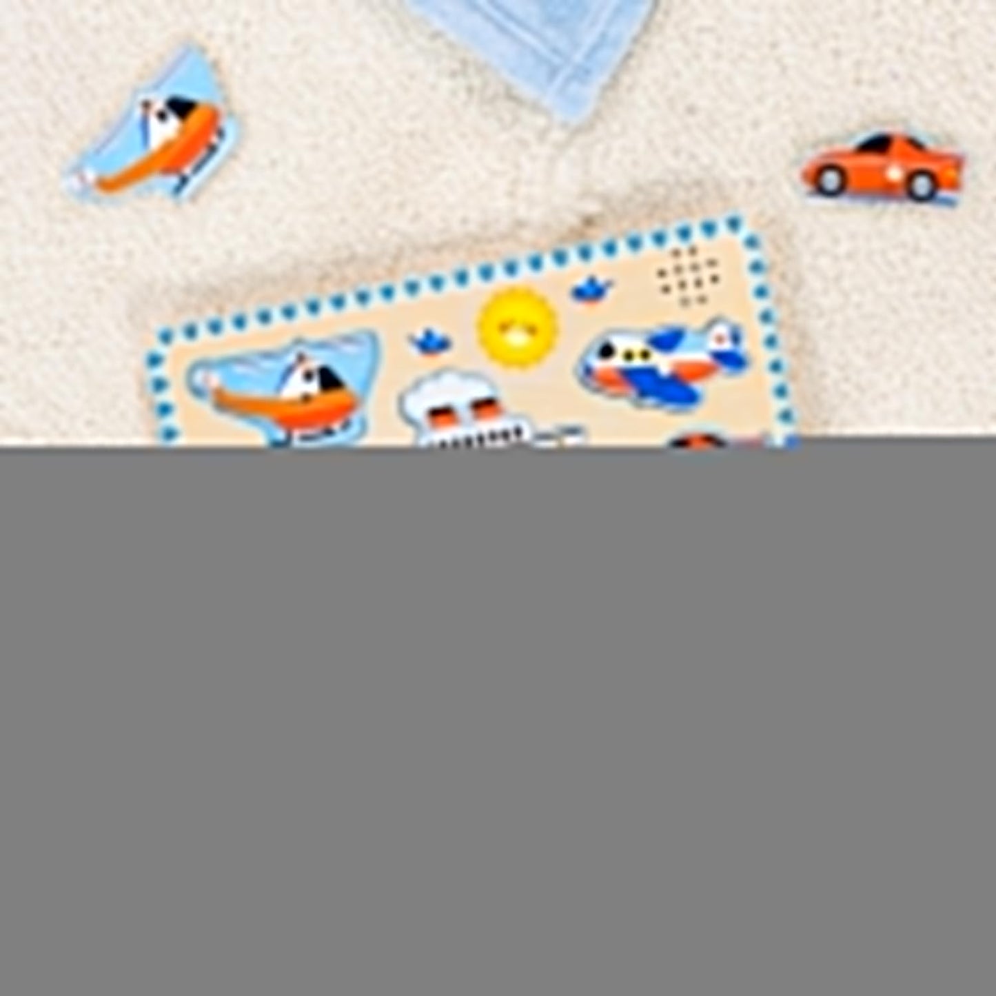 Vehicle Sound Wooden Puzzle