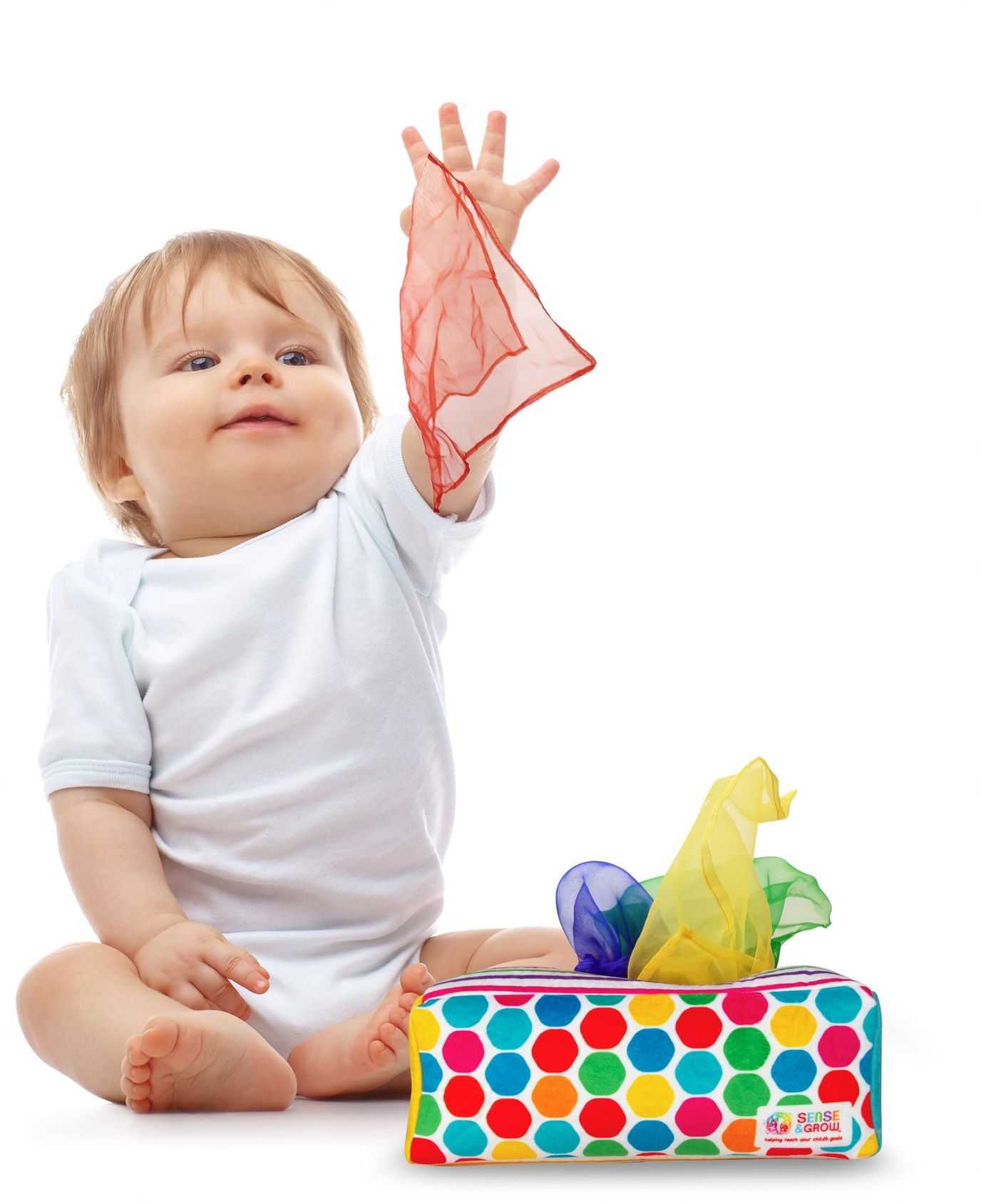 Plush Crinkle Tissue Box