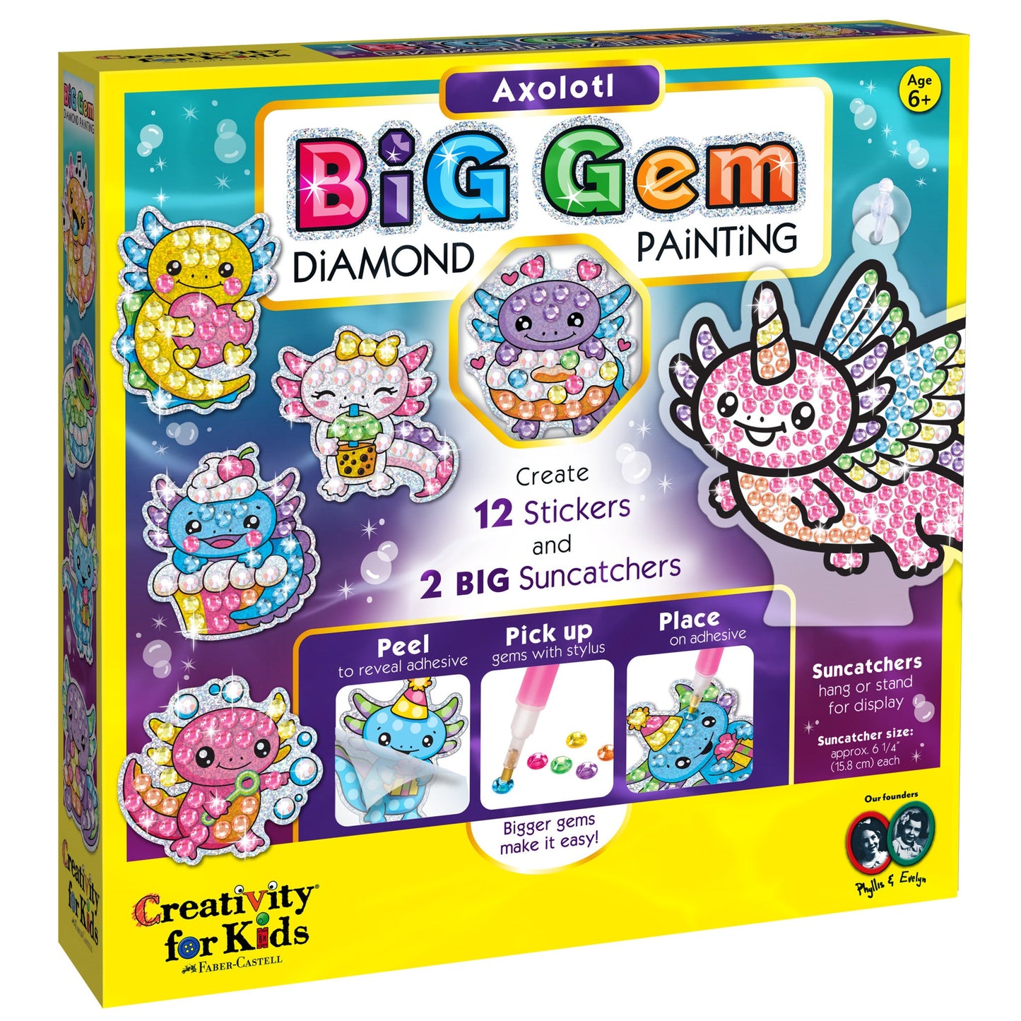 Big Gem Diamond Axoltl