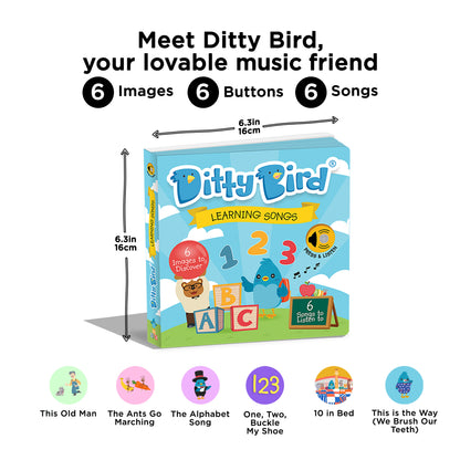 Ditty Bird Learning Songs Book