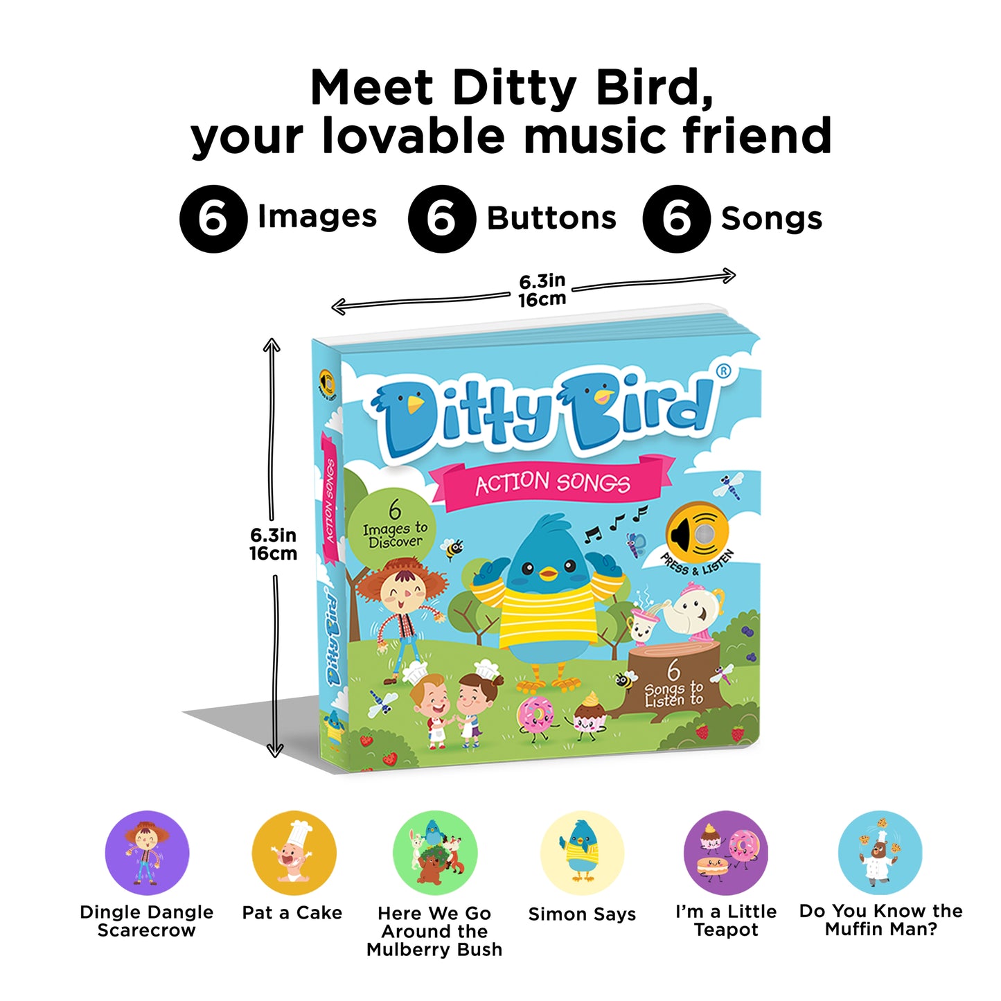 Ditty Bird Action Songs