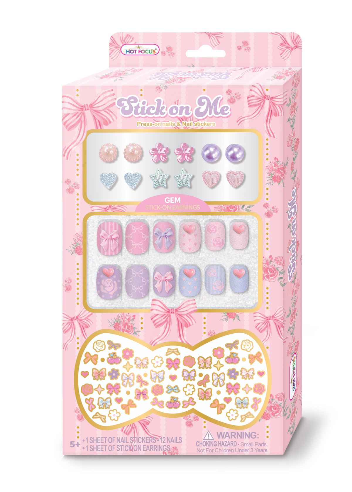 Stick on Me Bowtiful Nails