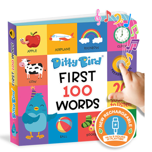 Ditty Bird First 100 Words Book
