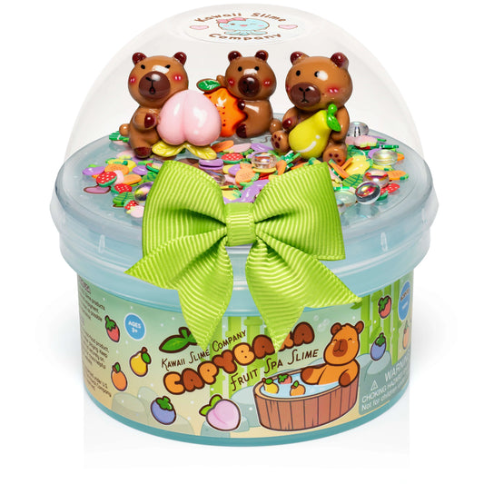 Capybara Fruit Spa Slime