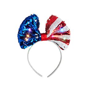 Patriotic Bow Headband