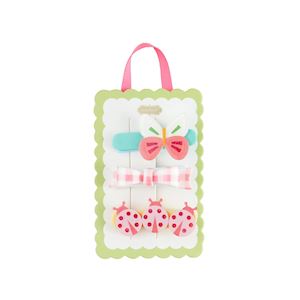 Spring Hairclips Ladybug