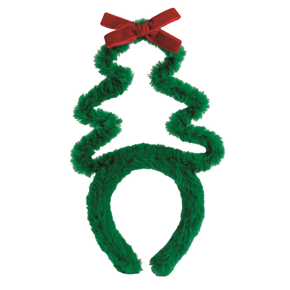 Christmas Tree Fuzzy  Headband