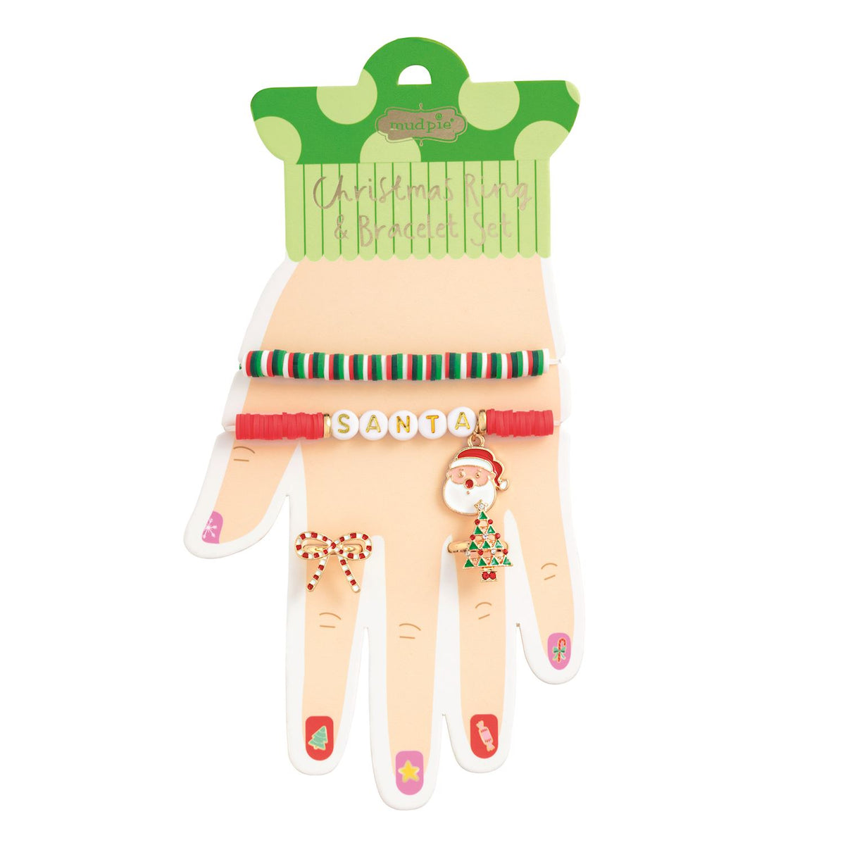 Santa Bracelet & Ring Set