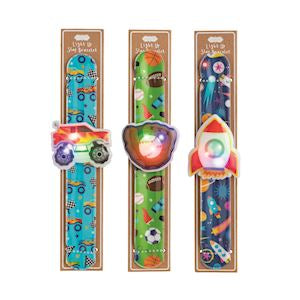 Light Up Slap Bracelets Boy