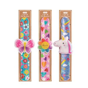 Light Up Slap Bracelets Girl
