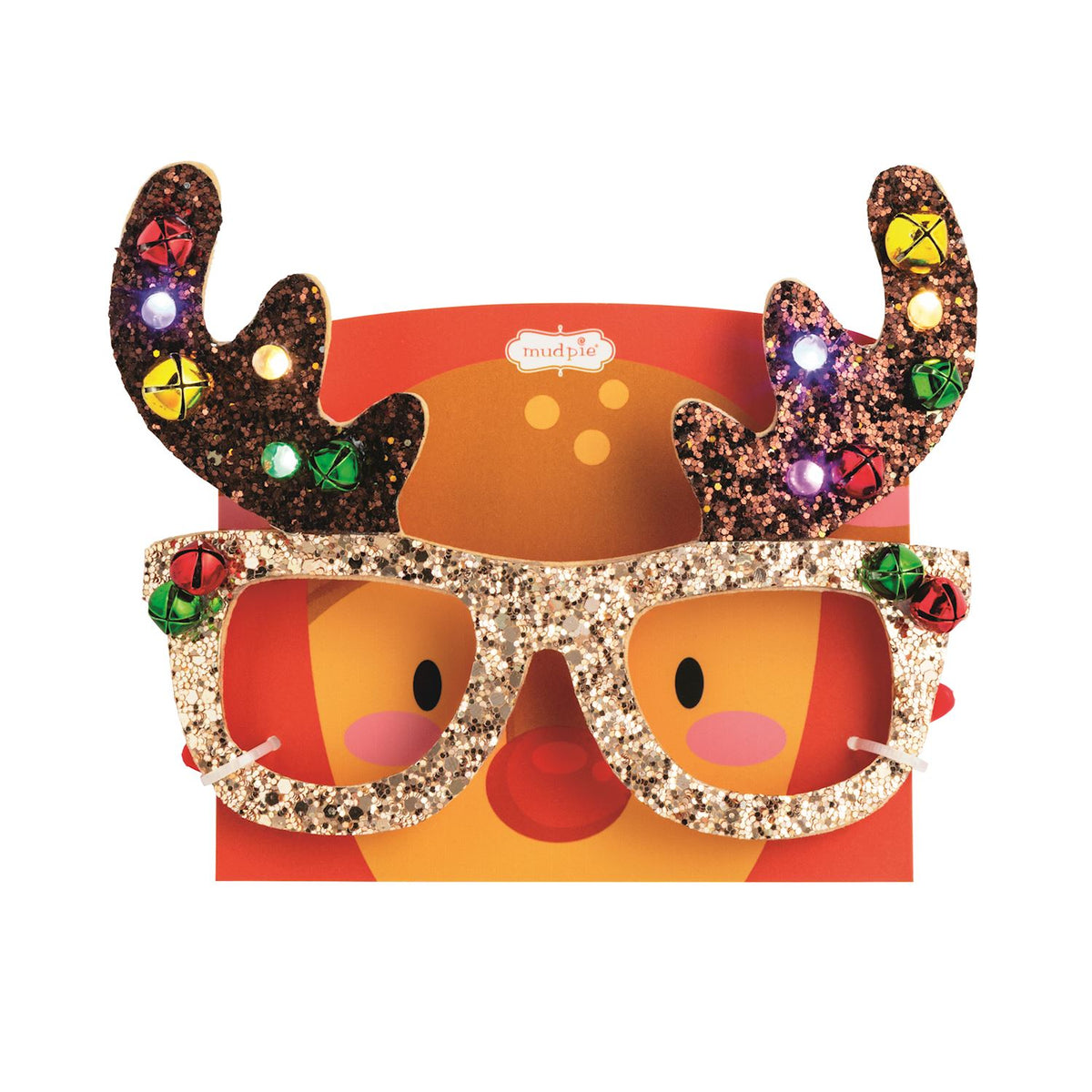 Reindeer Light Up Glasses
