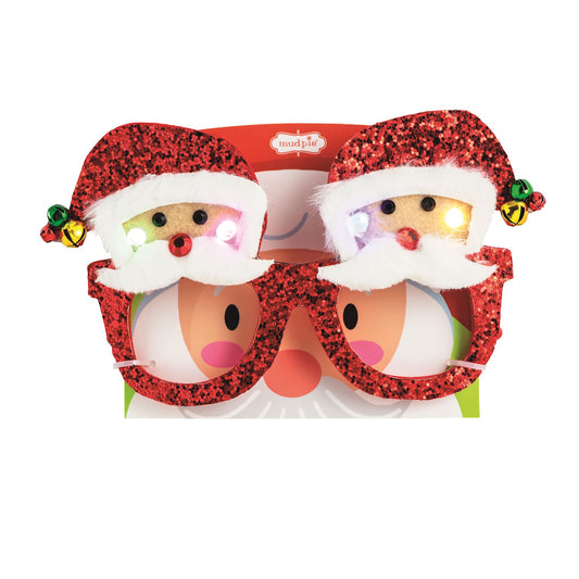 Santa Light Up Glasses