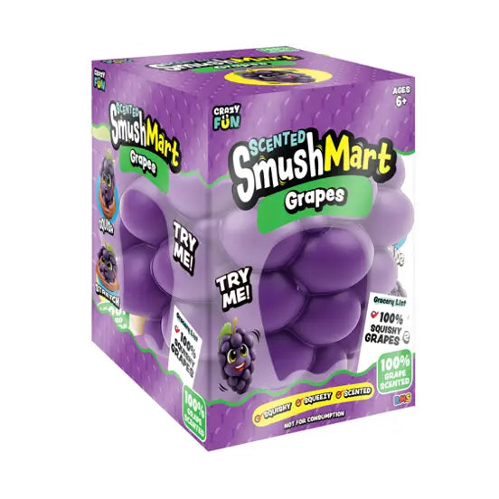 SmushMart Giant Scented Grape Squishy
