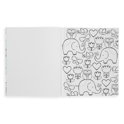 Cozy Critters Color Book