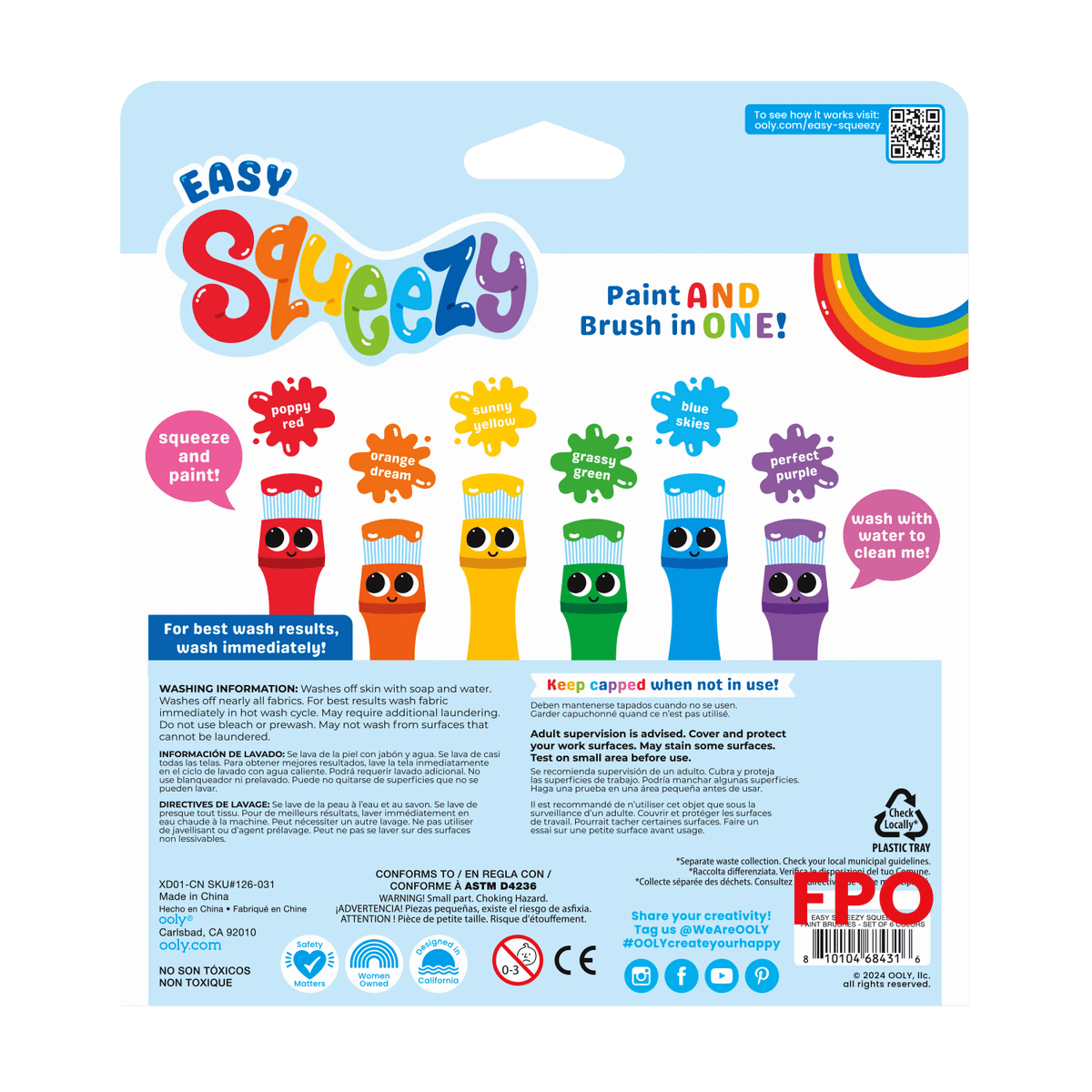 Easy Squeezy Poster Paint
