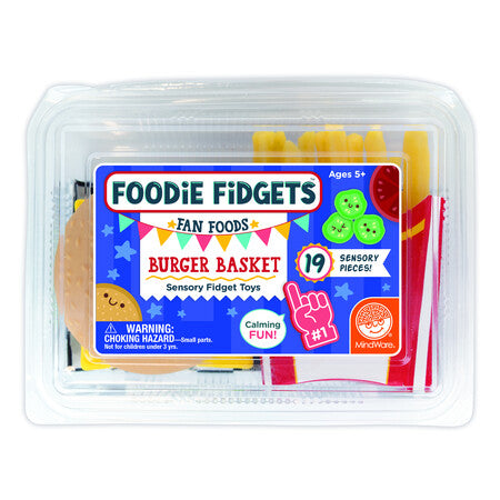 Foodie Fidgets Burger Basket