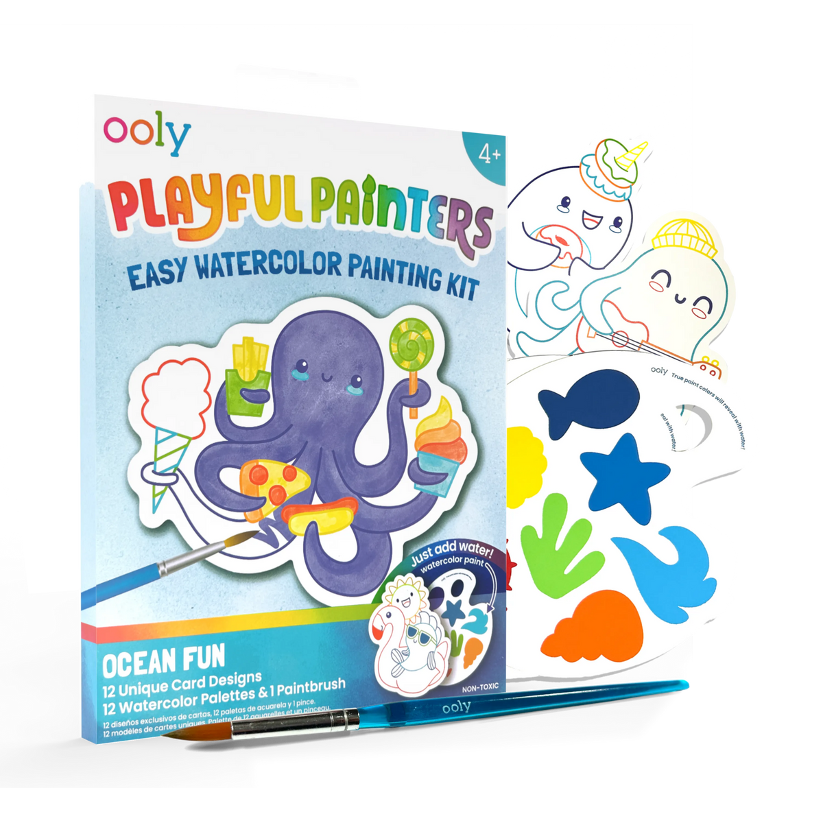 Playful Painters Ocean Fun Watercolor Kit