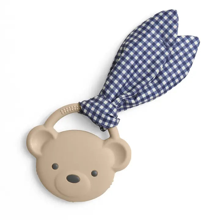Crinkle Crew Taupe Bear