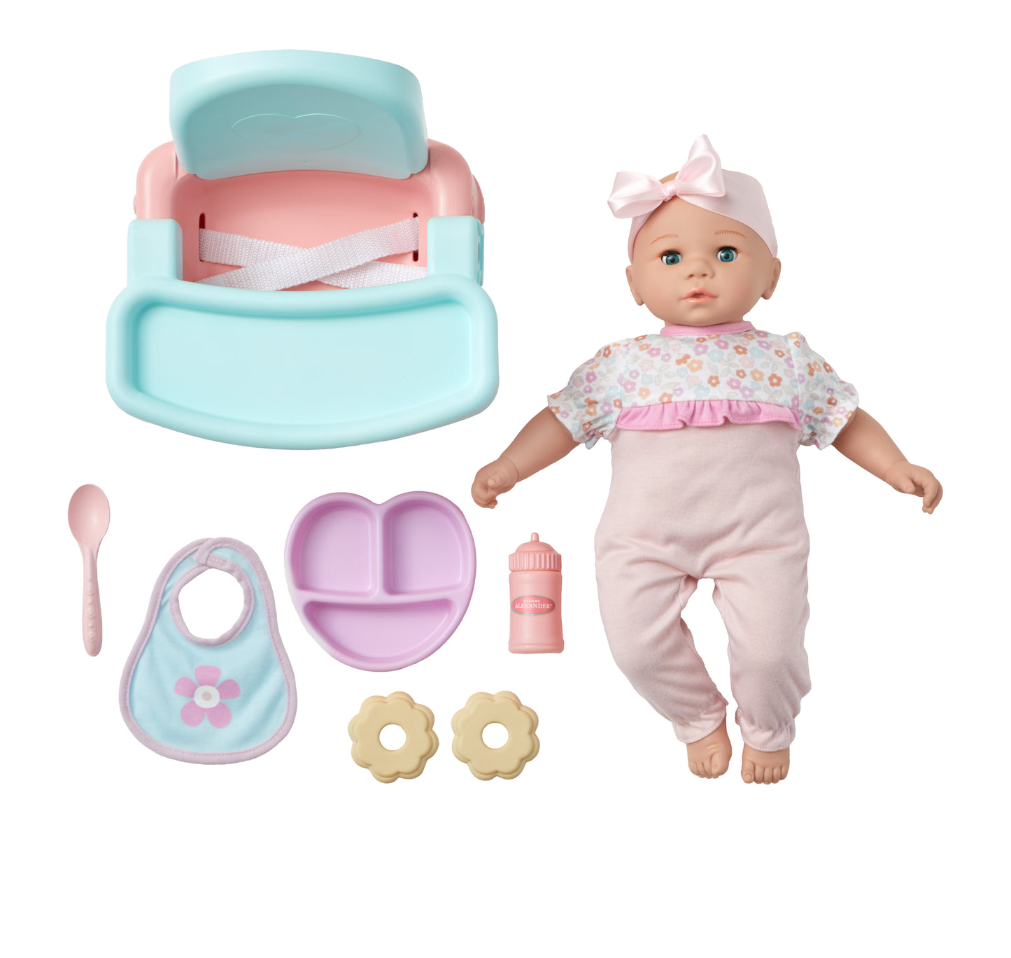 Sweet Smiles Snack Time Doll -lt skin tone