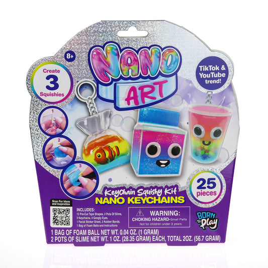 Nano Art Keychain Squishy Kit