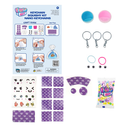 Nano Art Keychain Squishy Kit
