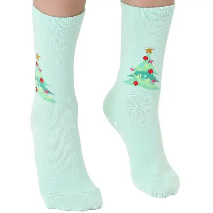 Kids 3D Holiday Tree Socks