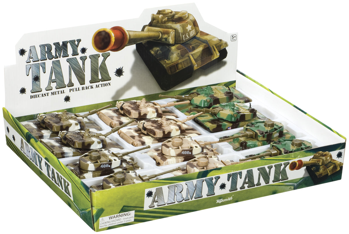Rollin Pull Back Army Tanks