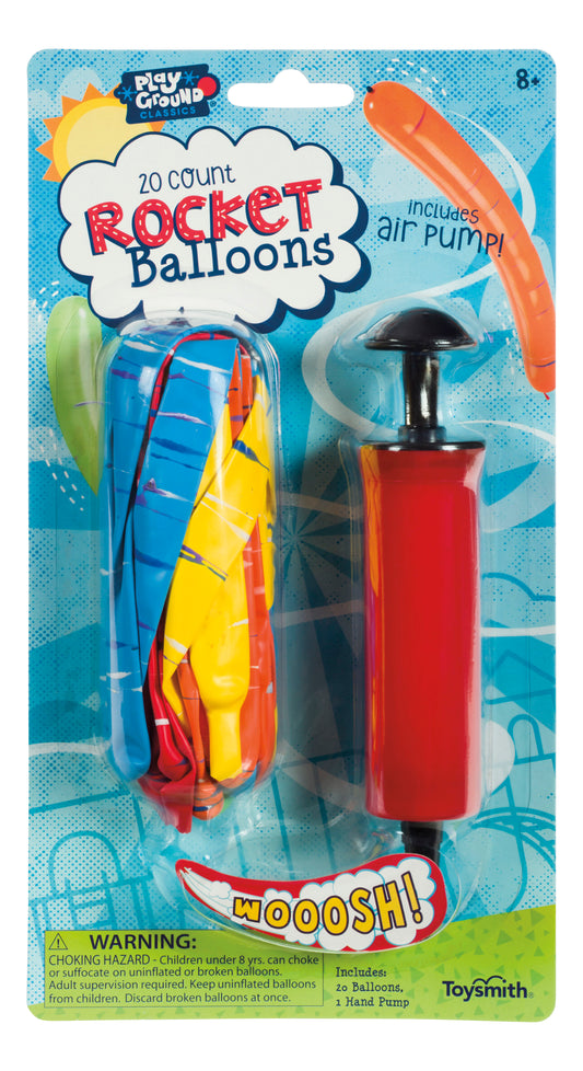 Rocket Balloons 20pc
