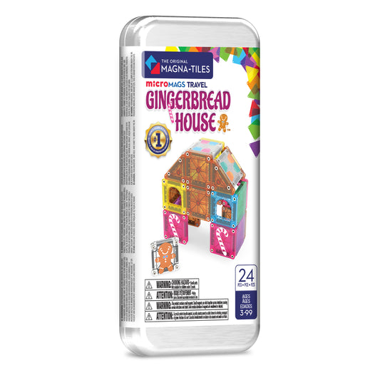MicroMags Gingerbread House 24pc Set