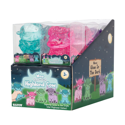 Squishy Glowing Highland Cow