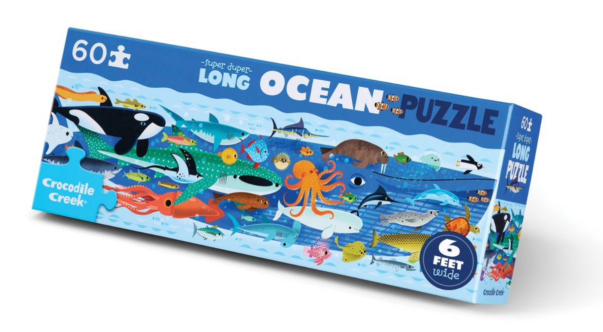 Super Duper Long Puzzle Oceans 60pc