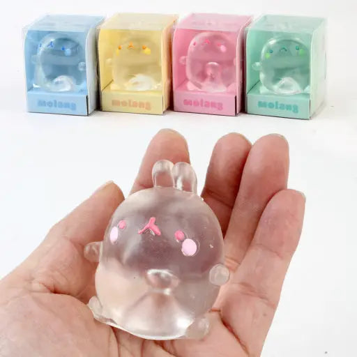 Molang Clear Mochi Squishy