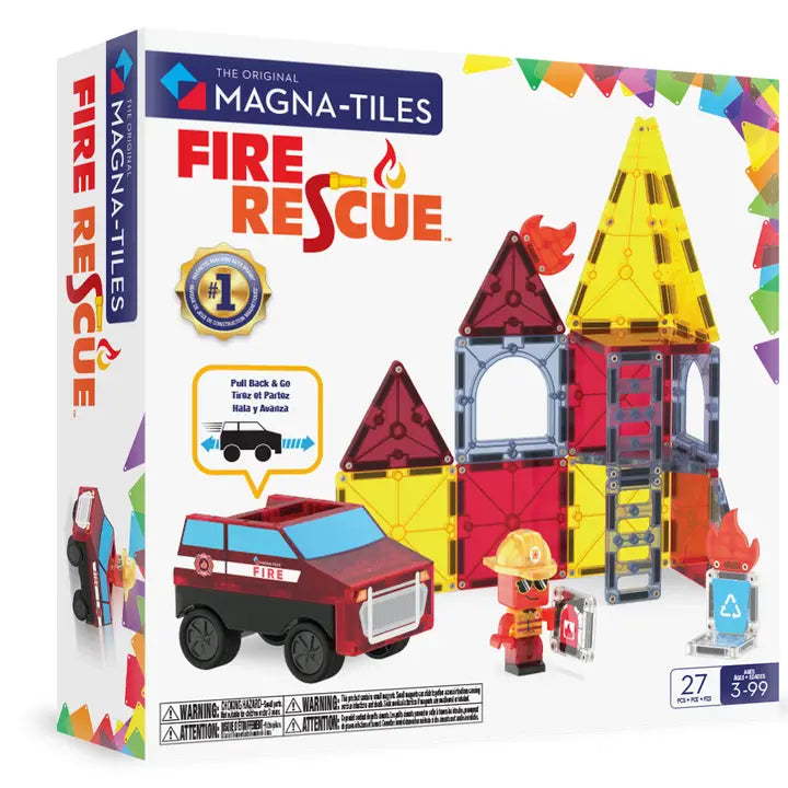 Magnatiles Fire Rescue